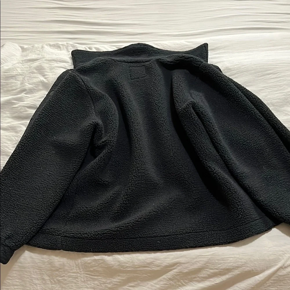Hollister Black Lightweight Sherpa Jacket 2022 - Picture 4 of 7